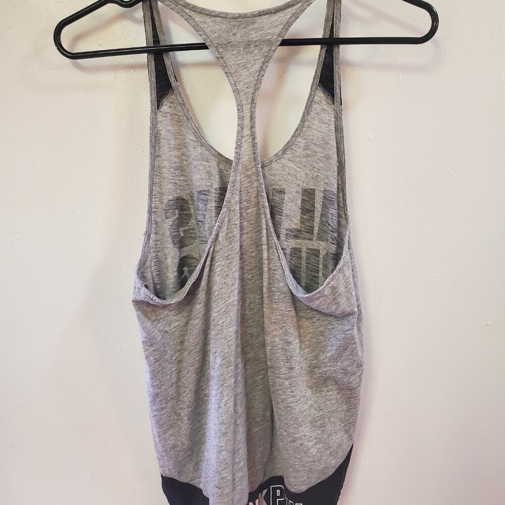 Victoria's Secret Pink Tank Top "Always Running Late" - Available until 4/19 - Picture 2 of 5